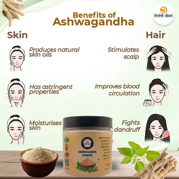 Nirogi_Jeevan_ASHWAGANDHA_POWDER_|Withania_Somnifera_|_All_Pure,_Natural_&_Organic|_Extra_Fine_(250_g)