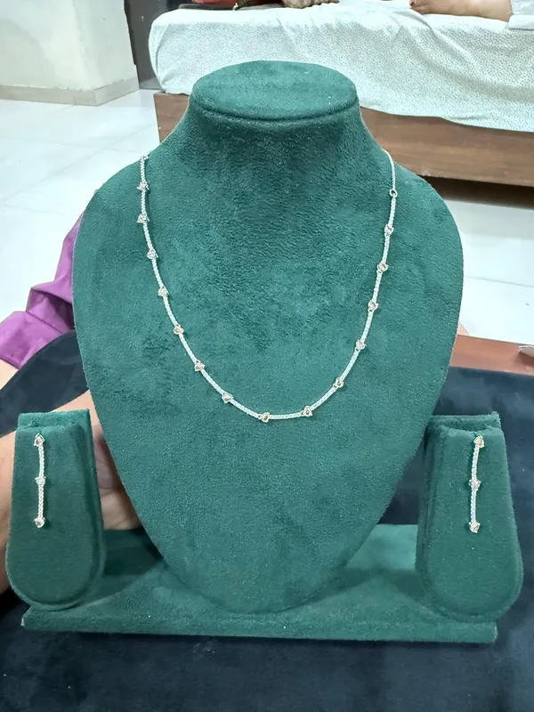 Silver_CZ_Station_Chain_Necklace_Set_with_Bar_Drop_Earrings