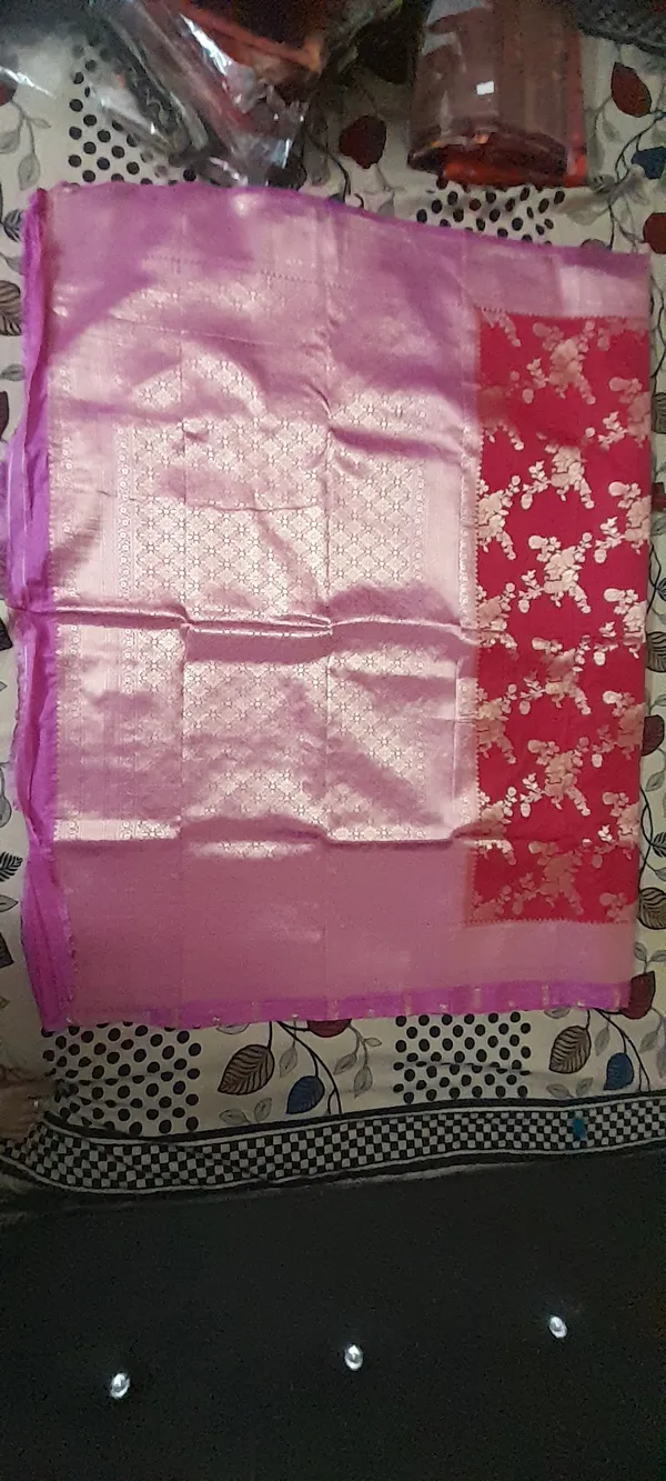 Pink__And_Baby_Pink_100%_Soft_Silk_Saree_For_Women