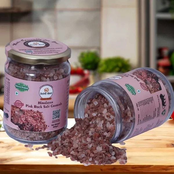 Nirogi_Jeevan_100%_Natural_&_Unrefined,Himalayan_Pink_Rock_Salt_Crystals_Whole,Granules,Sendha_Rock_Salt_(600_g)