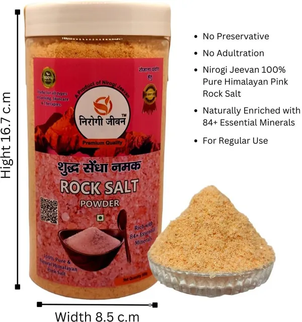 Nirogi_Jeevan_Himalya_Pink_Rock_Salt_Sendha_Namak,100%_Natural_For_Regular_Use,No_Adulteration_Rock_Salt_(900_g)