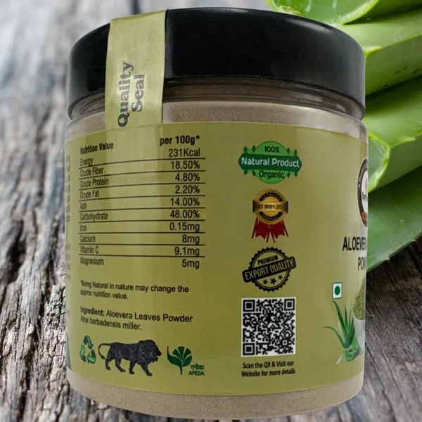 Nirogi_Jeevan_Premium_Aloevera_Leaves_Powder,100%_Natural_&_Organic,Hair_&_Skin_Care_(300_g)