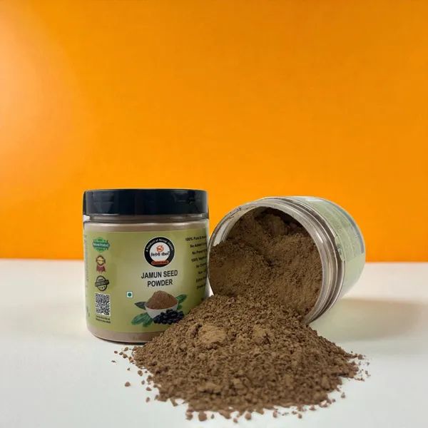 Nirogi_Jeevan_Premium_JamunSeed_Powder,100%_Organic,No_Preservative_For_Diabetes,Immune_System_(250_g)