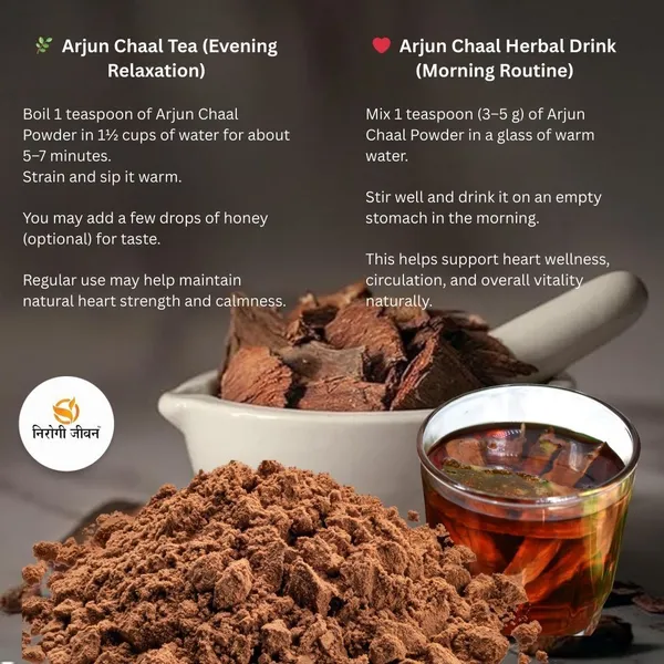 Nirogi_Jeevan_Arjun_Chhal_Powder_|_All_Pure,_Edible_&_Natural|_Healthy_Heart,_Skin_&_Hair_Care_(150_g)