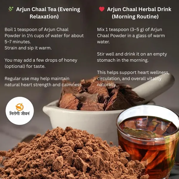 Nirogi_Jeevan_Arjun_Chhal_Powder_|_All_Pure,_Edible_&_Natural|_Healthy_Heart,_Skin_&_Hair_Care_(300_g)