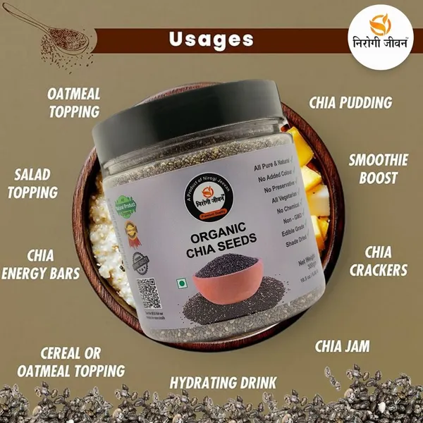 Nirogi_Jeevan_Natural_Chea_Seeds_–_Organic_Raw_Chia_Beej_|Weight_Loss_|Omega_3|_Export_Quality_(300_g)