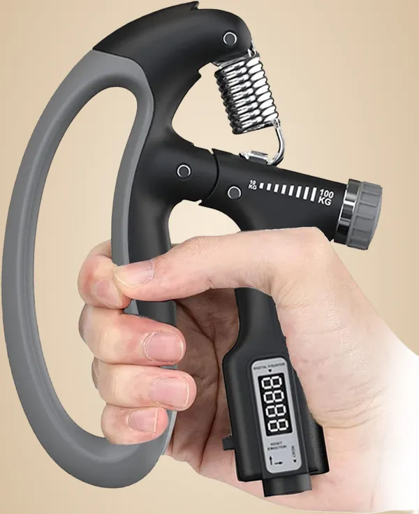 Manogyam_Professional_Training_Adjustable_Electronic_Muscle_Training_10-100_Kg_Hand_Grip/Fitness_Grip_(Black)