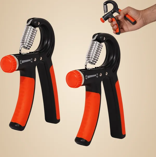 Manogyam_Adjustable_R_Shape_Hand_Grip_Strengthener,_Hand_Gripper_For_Men_And_Women_Hand_Grip/Fitness_Grip_(Multicolor)