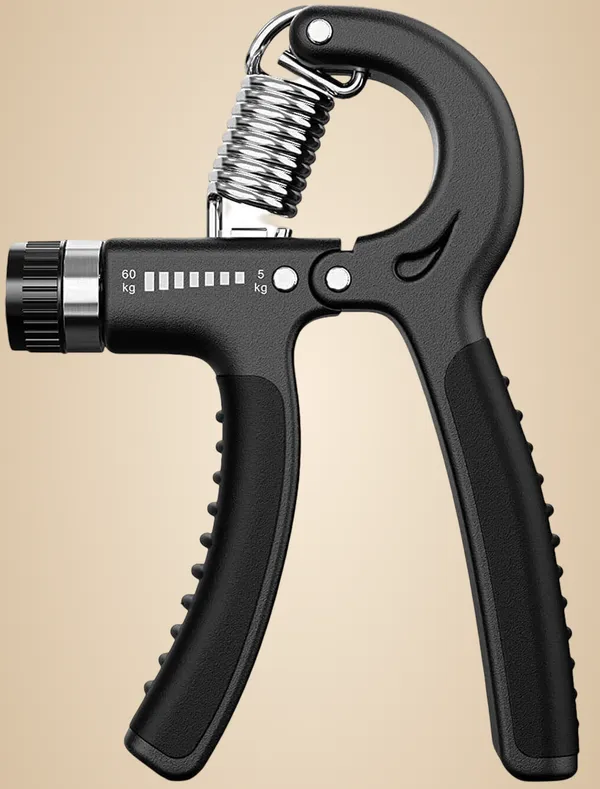 Manogyam_Adjustable_Hand_Grip_Strengthener_For_Men_And_Women_Hand_Grip/Fitness_Grip_(Grey)