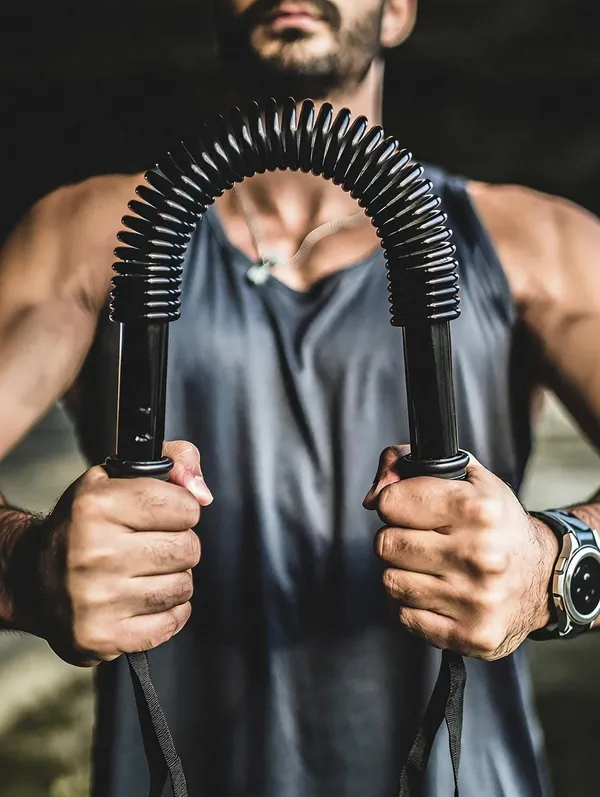 Manogyam_Power_Twister_Upper_Body_Exercise_For_Chest,Shoulder,Forearm_And_Arm_Strengthening_Multi-Training_Bar_(Black)