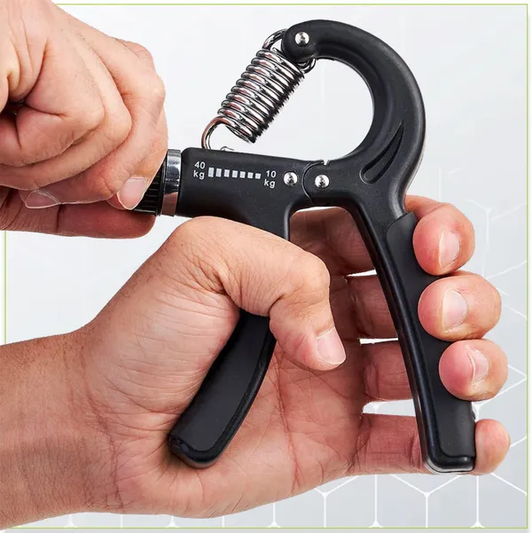 Manogyam_Hand_Gripper-Best_Hand_Exerciser_Grip_Strengthener_Adjustable_10_Kg_To_40_Kg_Hand_Grip/Fitness_Grip_(Black)