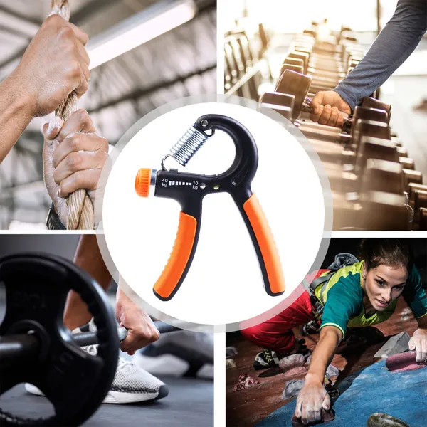 Manogyam_Adjustable_Hand_Grip_Exercise_And_Fitness_Grip_With_Anti_Slip_Handle_Hand_Grip/Fitness_Grip_(Black)