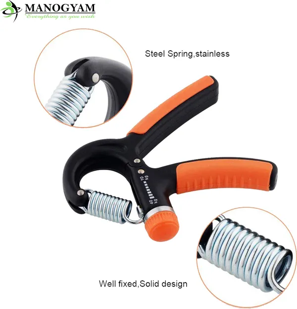 Manogyam_Adjustable_Hand_Muscle_Wrist_Developer_Fitness_Spring_Hand_Grip_For_Finger_Strength_Hand_Grip/Fitness_Grip_(Multicolor)
