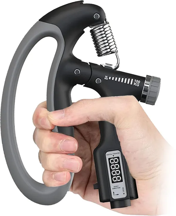 Manogyam_Professional_Training_Adjustable_Electronic_Muscle_Training_10-100_Kg_Hand_Grip/Fitness_Grip_(Black)