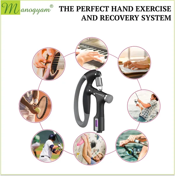 Manogyam_Professional_Training_Adjustable_Electronic_Muscle_Training_10-100_Kg_Hand_Grip/Fitness_Grip_(Black)