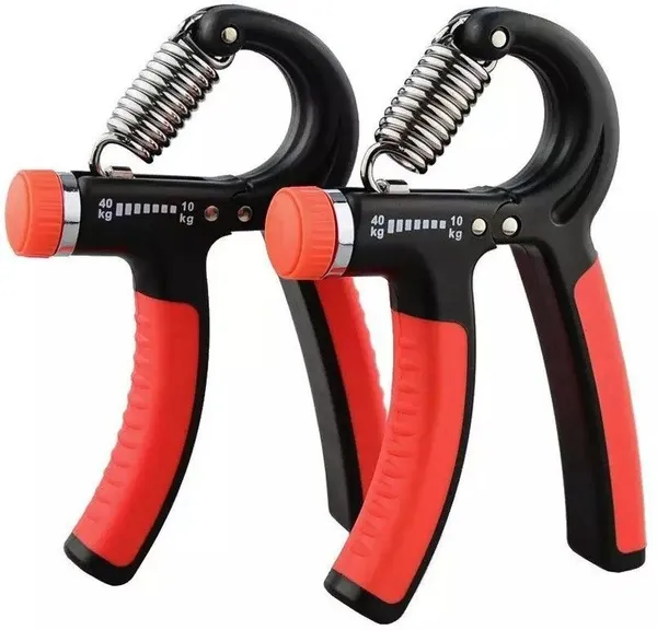 Manogyam_2Pc_Hand_Gripper_For_Best_Hand_Exerciser_Grip_Adjustable_10Kg_Hand_Grip/_Hand_Grip/Fitness_Grip_(Black,_Orange)