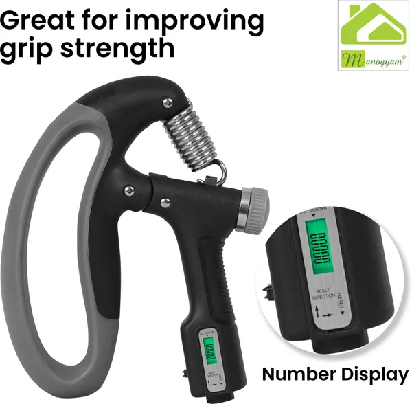 Manogyam_Hand_Gripper_With_Counter_For_Best_Hand_Exercise_10_Kg_To_100_Kg_Hand_Strengthener_Hand_Grip/Fitness_Grip_(Black)