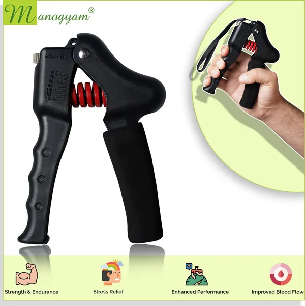 Manogyam_Hand_Grip_Strengthener_Adjustable_Hand_Grips_For_Strength_Training_(25-75_Kg)_Hand_Grip/Fitness_Grip