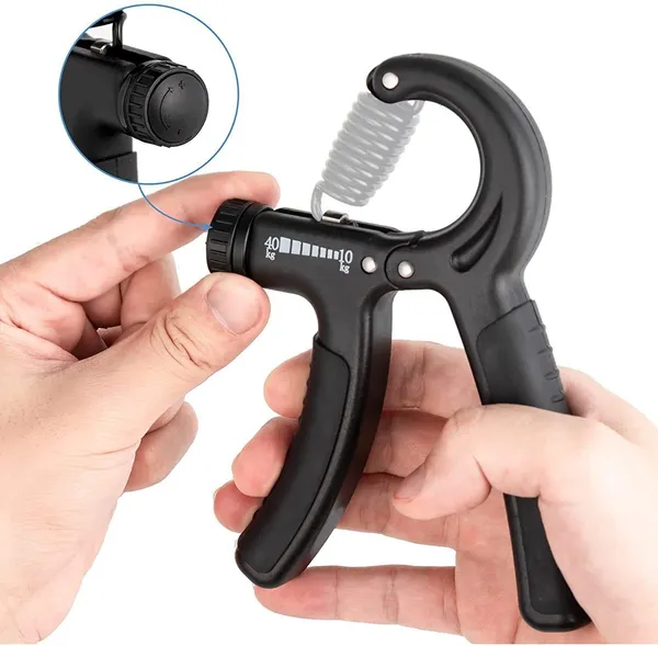 Manogyam_Adjustable_Hand_Grip_Strengthener_And_Hand_Gripper_(10Kg_To_40Kg_Hand_Grip)_Hand_Grip/Fitness_Grip_(Black)