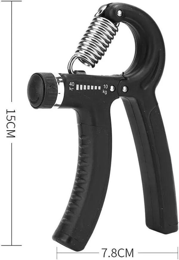 Manogyam_Adjustable_Hand_Grip_Strengthener_And_Hand_Gripper(10Kg_To_40Kg)_Hand_Grip/Fitness_Grip_(Black)