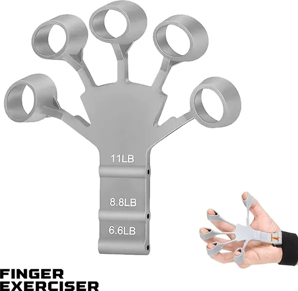 Manogyam_Hand_Grip_Strengthener_Finger_Trainer_3_Resistance_Levels_Forearm_Wrist_Exerciser_Hand_Grip/Fitness_Grip_(Grey,_Black)