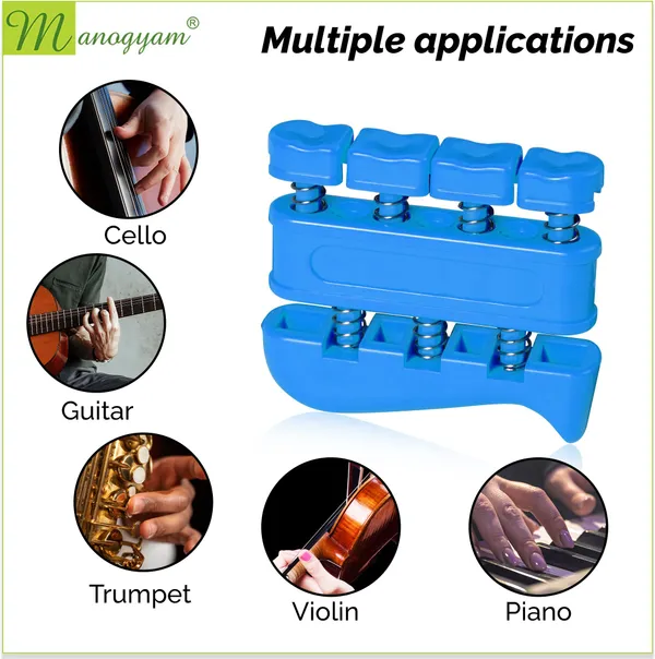 Manogyam_Finger_Strengthener_Finger_Exerciser_For_Forearm_And_Hand_Gripper_Workout_Equipment_Hand_Grip/Fitness_Grip_(Blue)