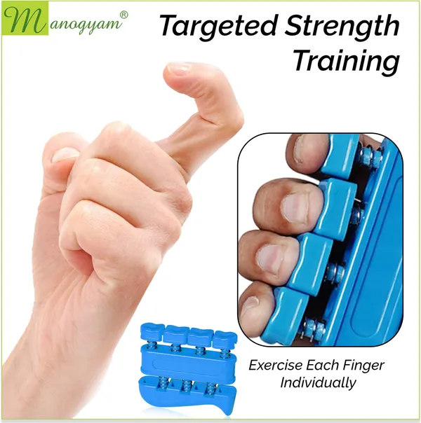 Manogyam_Finger_Strengthener_Finger_Exerciser_For_Forearm_And_Hand_Gripper_Workout_Equipment_Hand_Grip/Fitness_Grip_(Blue)