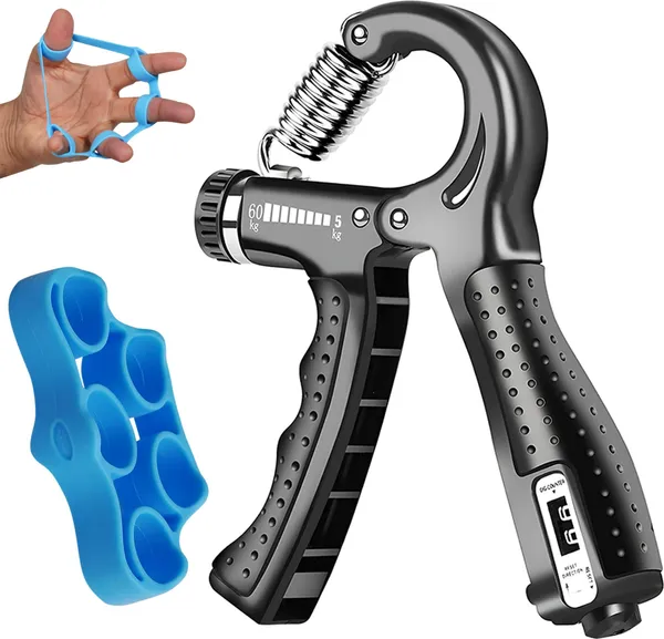 Manogyam_Combo_Pack_Of_Hand_Grip_And_Finger_Exerciser_Strength_Trainer_Hand_Workout_Kit_Hand_Grip/Fitness_Grip_(Black,_Blue)