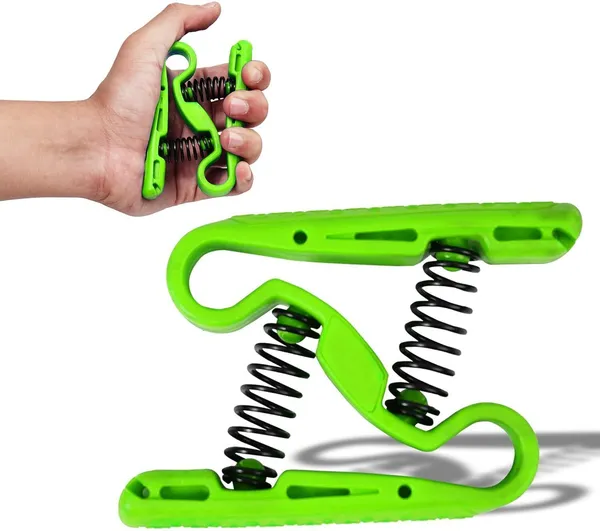 Manogyam_Z-Type_Gripster_Finger_Exerciser_Hand_Grip_Hand_Wrist_Muscle_Training_Hand_Grip/Fitness_Grip_(Green)