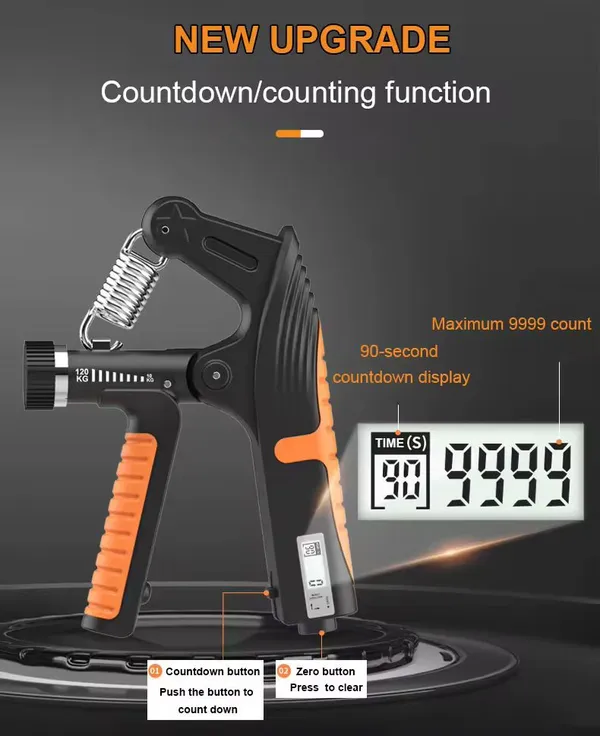 Manogyam_New_Hand_Gripper_Adjustable_Counting_Grip_(10-120Kg)_For_Home_And_Gym_Workouts_Hand_Grip/Fitness_Grip_(Orange)