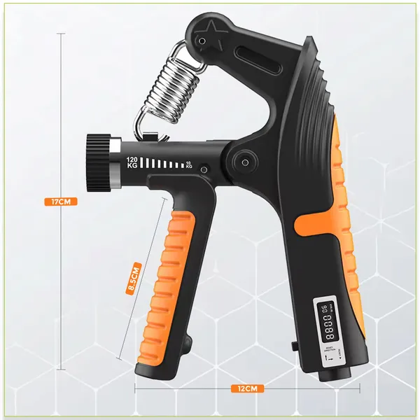 Manogyam_New_Hand_Gripper_Adjustable_Counting_Grip_(10-120Kg)_For_Home_And_Gym_Workouts_Hand_Grip/Fitness_Grip_(Orange)