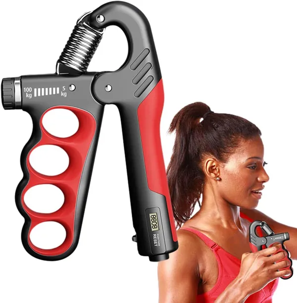 Manogyam_Hand_Strengthener_With_Adjustable_Resistance_Exerciser_Wrist_Workout_Hand_Grip/Fitness_Grip