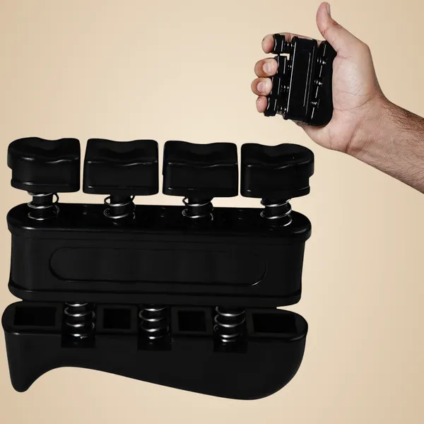 Manogyam_Finger_Strengthener_Finger_Exerciser_For_Forearm_And_Hand_Grip_Workout_Equipment_Hand_Grip/Fitness_Grip_(Black)