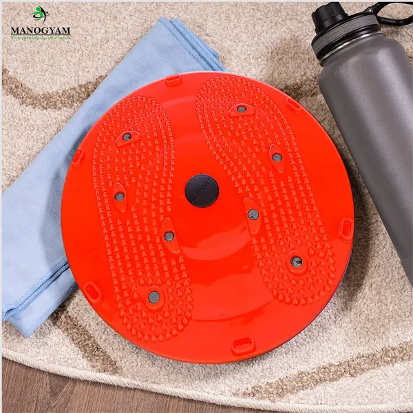 MANOGYAM_Tummy_Twister_Red_–_Waist_Trimmer_&_Body_Toner_|_Fat_Burner_Exercise_Disc_for_Home_Gym_|_Fitness_Accessory_for_Men_&_Women