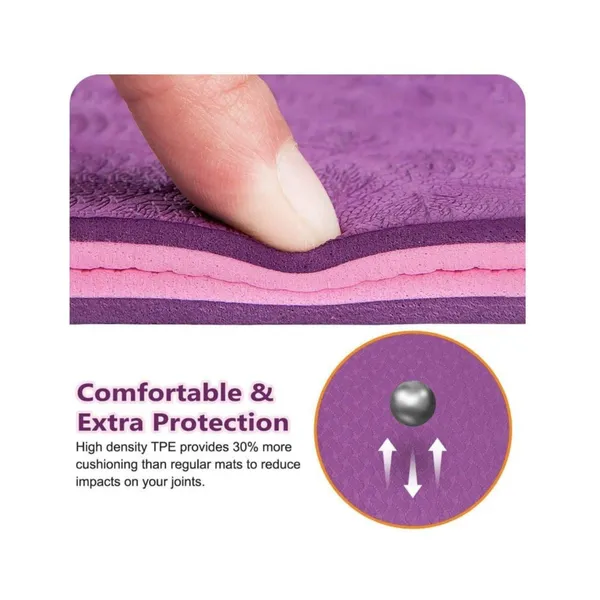 Manogyam_6mm_Yoga_Mat_Non-Slip_TPE_–_Eco-Friendly_Exercise_&_Workout_Mat_for_Men_&_Women_|_Anti-Skid_Fitness_Mat_for_Home_Gym,_Pilates,_Meditation_|_Purple/Pink