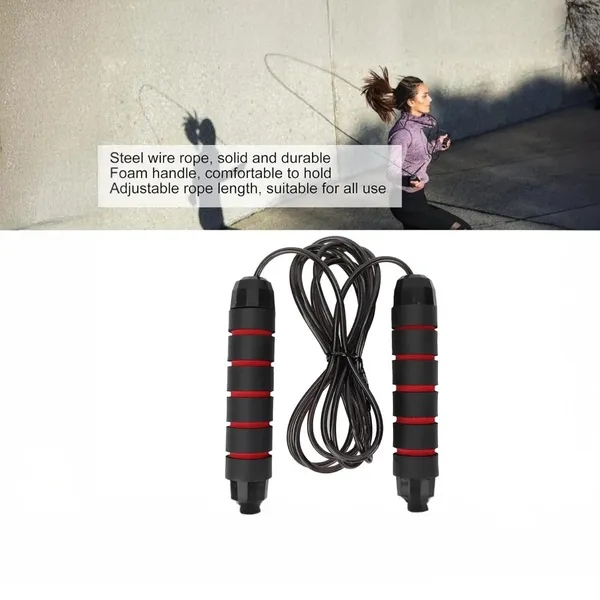 Manogyam_Performance_Combo_–_High-Density_Grid_Foam_Roller_&_Pro-Grip_Speed_Skipping_Rope_Set_(Black)_|_Recovery_&_Fitness_Training_Kit_for_Home_Workout,_Gym_&_Muscle_Relief