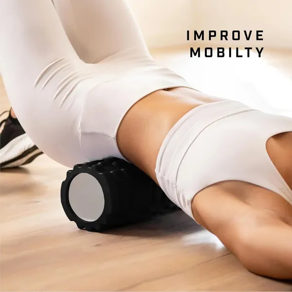 Manogyam_Performance_Combo_–_High-Density_Grid_Foam_Roller_&_Pro-Grip_Speed_Skipping_Rope_Set_(Black)_|_Recovery_&_Fitness_Training_Kit_for_Home_Workout,_Gym_&_Muscle_Relief
