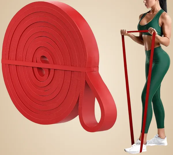 Manogyam_Pull_Up_Assist_Stretching_-_Mobility_And_Powerlifting_Band_Resistance_Tube_(Red)