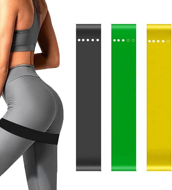 Manogyam_Resistance_Bands_Mini_Loop_(Set_Of_3)_Perfect_For_Toning_And_Home_Workout_Resistance_Tube_(Green,_Yellow,_Black)
