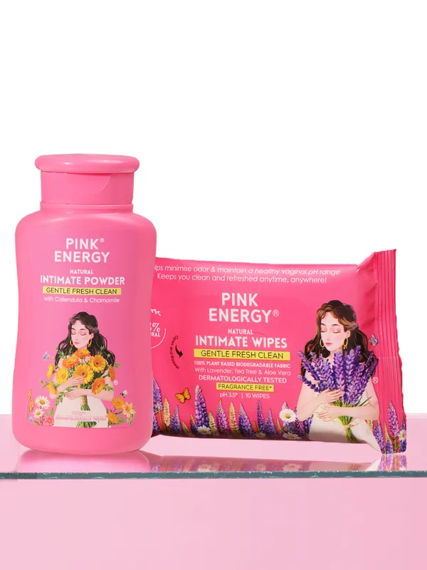 Dry_&_Confident_Duo_|_Natural_Intimate_Wipes_10_Pc_|_Natural_Intimate_Powder_100Gm