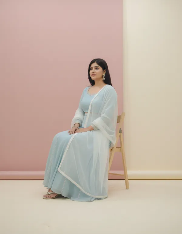 Light_Blue_Embellished_Lehenga_Set_With_Dupatta