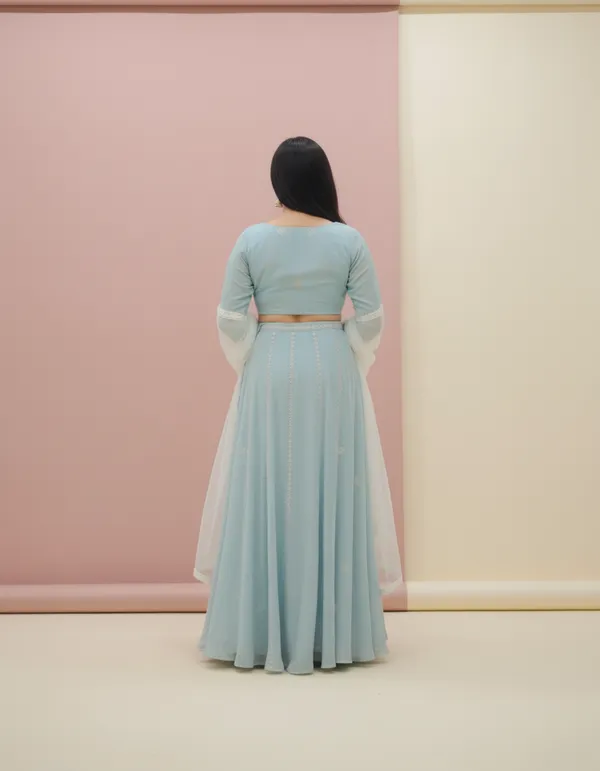 Light_Blue_Embellished_Lehenga_Set_With_Dupatta