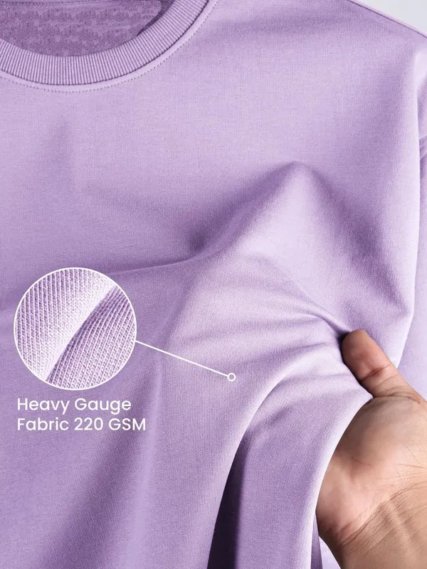 Urban_Legends_Men's_Stylish_Dropped_Shoulder_220_GSM_Oversized_Plain_Tee