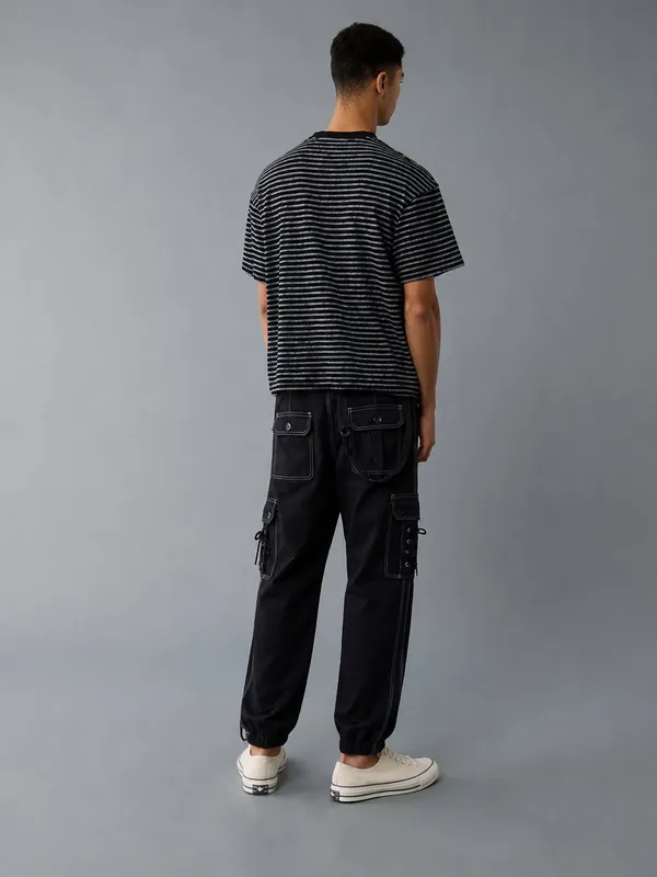 Regular_Fit_Cargo_Jogger_Solid_(Black_Heavy-Duty_Multi-Pocket_Ribbed_Ankle_+_Belt)_Sizes_26-34_|_Urban_Legends