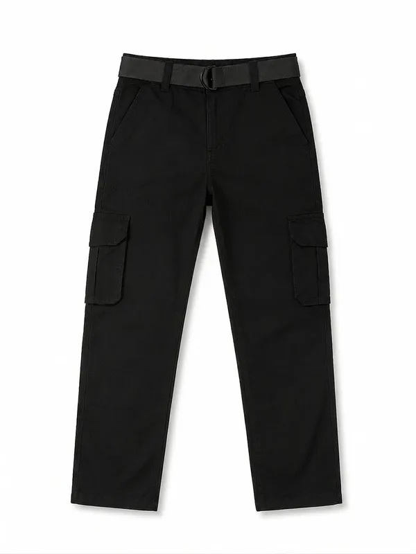 Urban_Legends_Men's_6_Pocket_Utility_Cargo_Pant_Stretch_Regular_Fit_Open_Bottom_Black