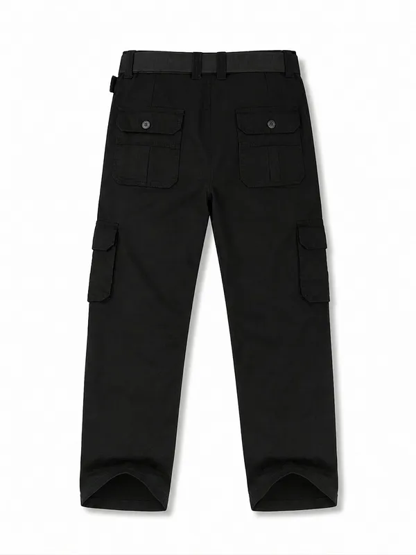 Urban_Legends_Men's_6_Pocket_Utility_Cargo_Pant_Stretch_Regular_Fit_Open_Bottom_Black