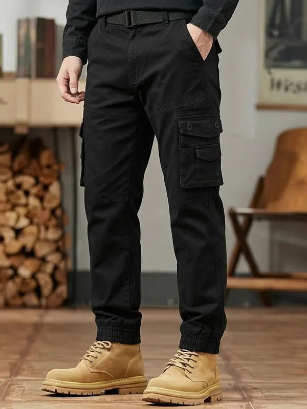 Urban_Legends_Men's_6_Pocket_Flap_Cargo_Pant_Stretch_Regular_Fit_Black