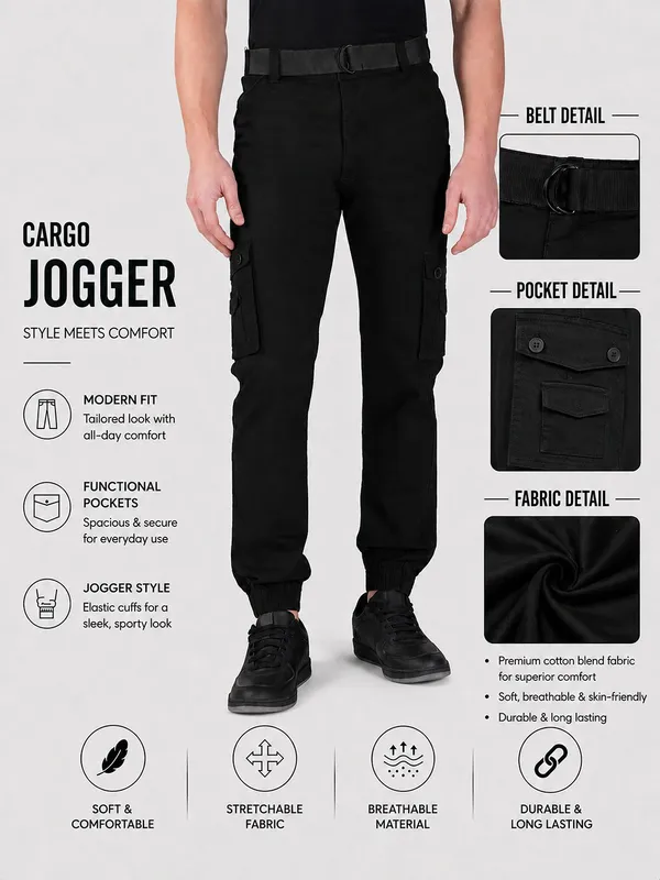 Urban_Legends_Men's_6_Pocket_Flap_Cargo_Pant_Stretch_Regular_Fit_Black