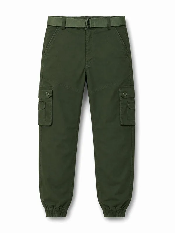 Urban_Legends_Men's_6_Pocket_Cargo_Pant_Stretch_Regular_Fit_Dark_Green