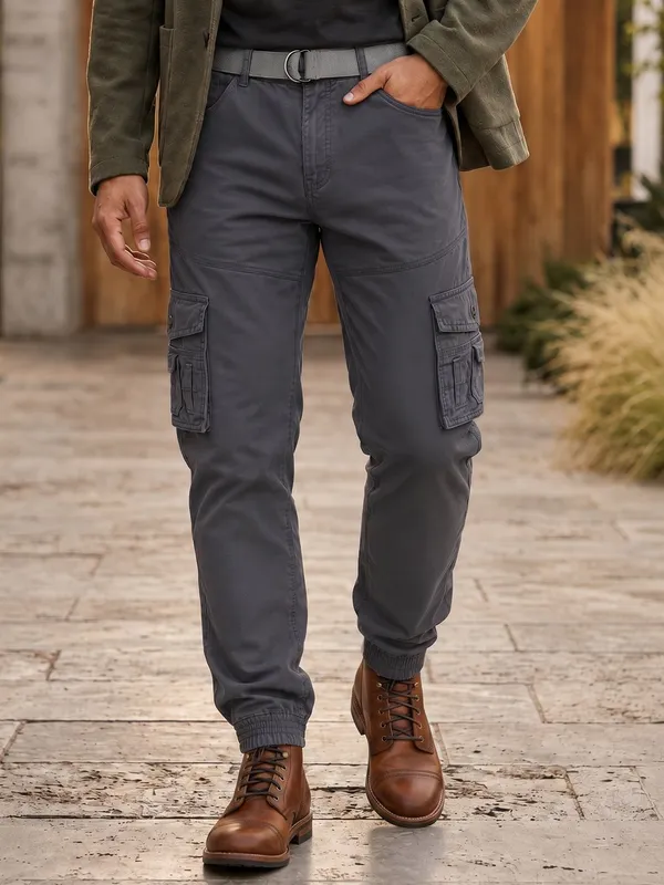 Urban_Legends_Men's_6_Pocket_Utility_Wear_Cargo_Pant_Stretch_Regular_Fit_Dark_Grey